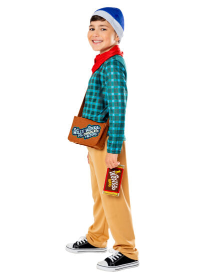 Buy Charlie Bucket Deluxe Costume for Kids - Charlie and the Chocolate Factory from Costume Super Centre AU