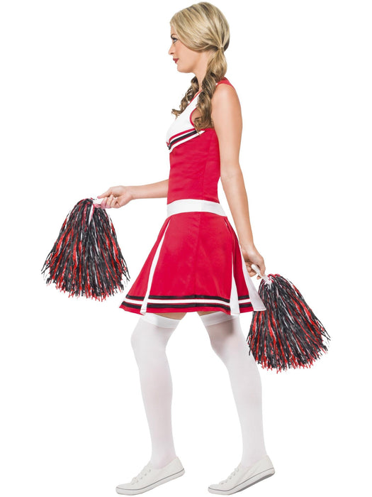 Buy Cheerleader Red Costume for Adults from Costume Super Centre AU