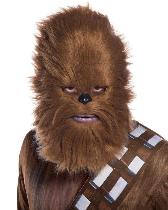 Buy Chewbacca Mask with Fur for Adults - Star Wars from Costume Super Centre AU