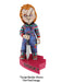 Buy Chucky (Heart Connect Base) - Head Knocker - Bride of Chucky - NECA Collectibles from Costume Super Centre AU