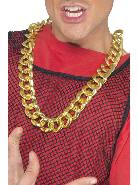 Buy Chunky Gold Chain Necklace Accessory for Adults from Costume Super Centre AU