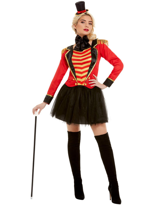 Buy Circus Ringmaster Lady Deluxe Costume for Adults from Costume Super Centre AU