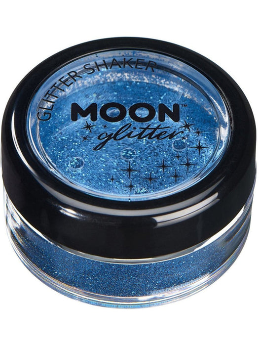 Buy Classic Fine Glitter Shaker Blue - Moon Glitter from Costume Super Centre AU