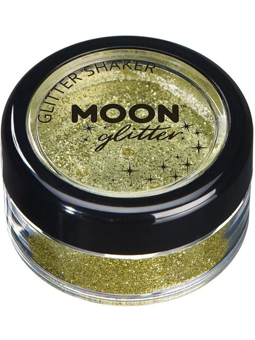 Buy Classic Fine Glitter Shaker Gold - Moon Glitter from Costume Super Centre AU