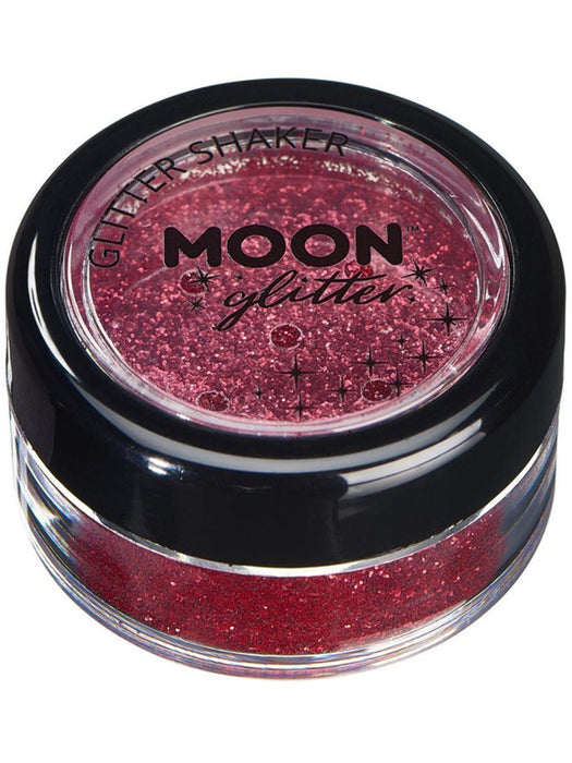 Buy Classic Fine Glitter Shaker Red - Moon Glitter from Costume Super Centre AU