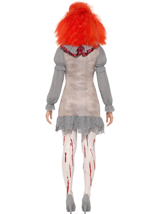 Buy Clown Lady Grey Costume for Adults from Costume Super Centre AU
