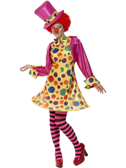 Buy Clown Lady Polka Dot Costume for Adults from Costume Super Centre AU