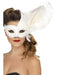 Buy Columbina Ornate White Eyemask for Adults from Costume Super Centre AU