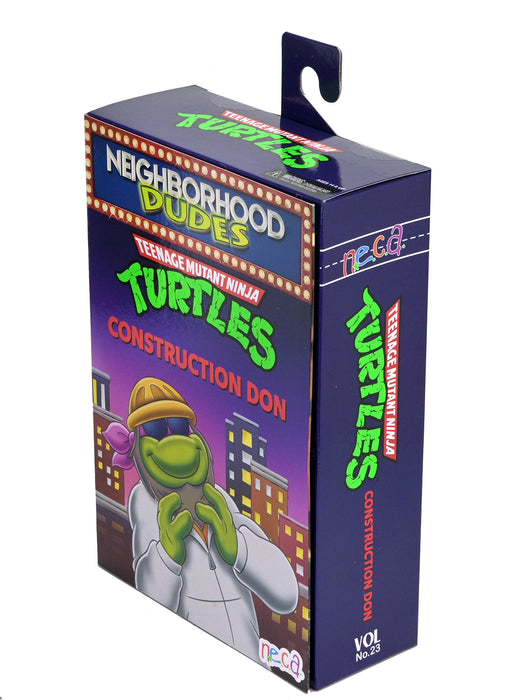 Construction Donatello - 7" Scale Action Figures - TMNT 1987 Cartoon - NECA Collectibles