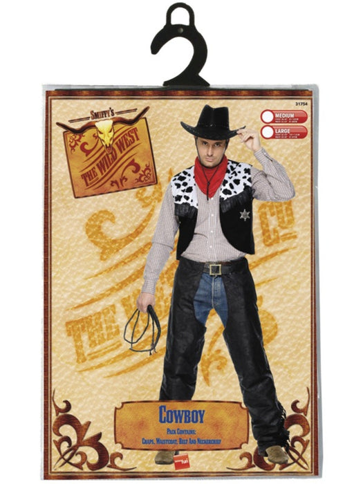 Buy Cowboy Costume Kit for Adults from Costume Super Centre AU