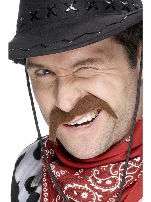 Buy Cowboy Moustache for Adults from Costume Super Centre AU