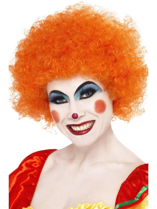Buy Crazy Clown Wig for Adults - Orange from Costume Super Centre AU