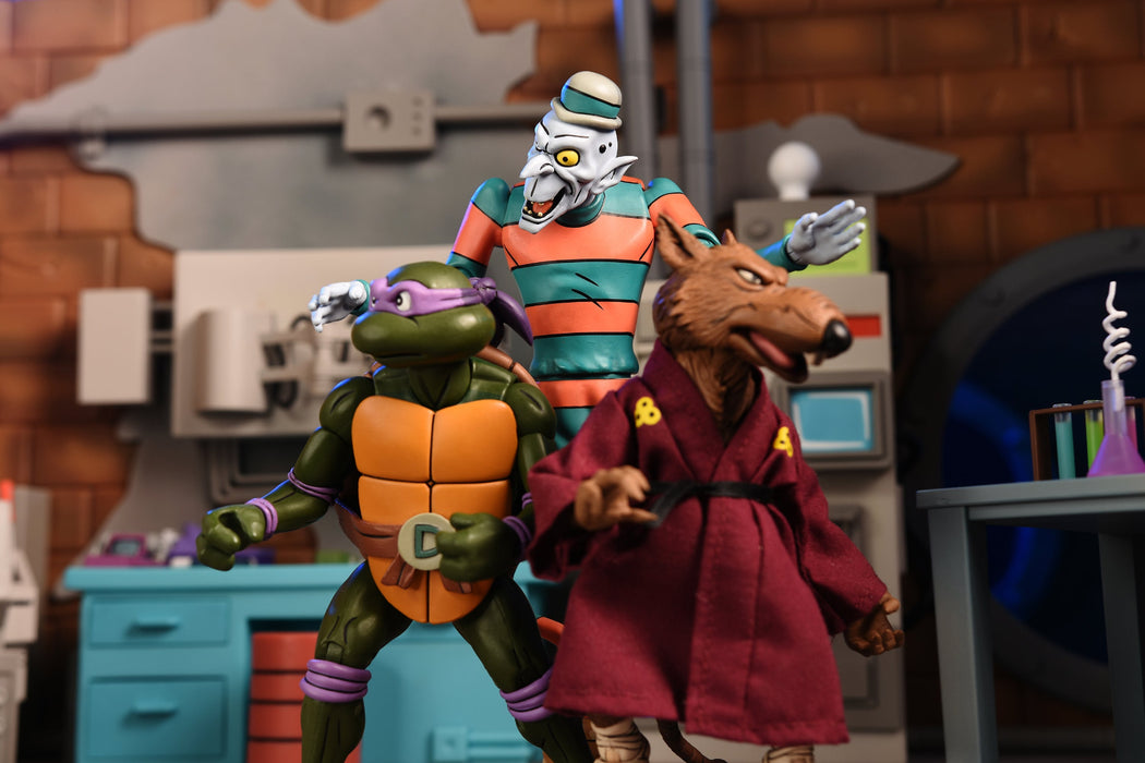 Buy Creepy Eddie & Shibano-Sama 2 Pack - 7" Scale Action Figures - TMNT (Cartoon) - NECA Collectibles from Costume Super Centre AU