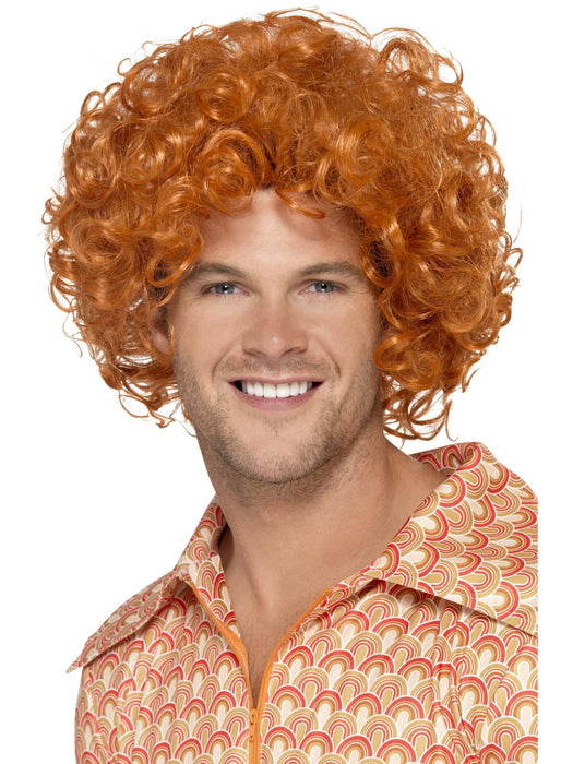 Buy Curly Ginger Afro Wig for Adults from Costume Super Centre AU