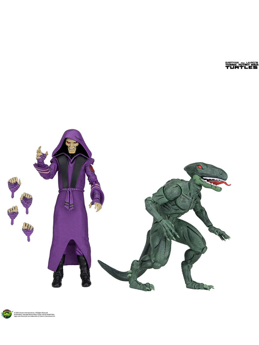 Buy Daimyo Orkai & Raptor - 2-Pack 7" Scale Action Figures - TMNT Mirage Comics - NECA Collectibles from Costume Super Centre AU