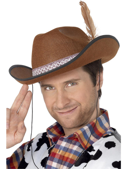 Buy Dallas Deluxe Cowboy Hat for Adults from Costume Super Centre AU
