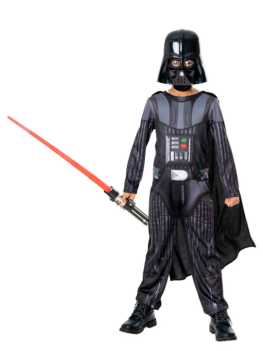 Buy Darth Vader Costume with Lightsaber for Kids - Disney Star Wars from Costume Super Centre AU