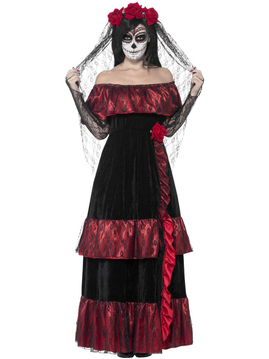 Buy Day of the Dead Bride Deluxe Costume for Adults from Costume Super Centre AU