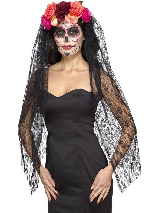 Buy Day of the Dead Deluxe Headband for Adults from Costume Super Centre AU