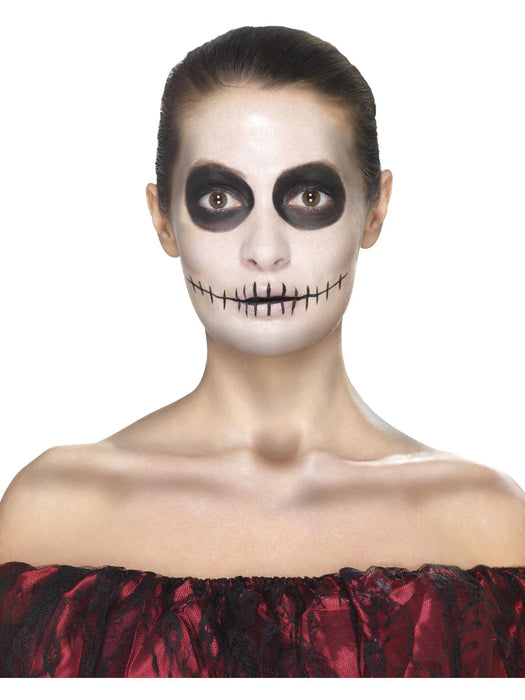 Buy Day of the Dead Face Tattoo Stickers & Make Up FX Kit from Costume Super Centre AU