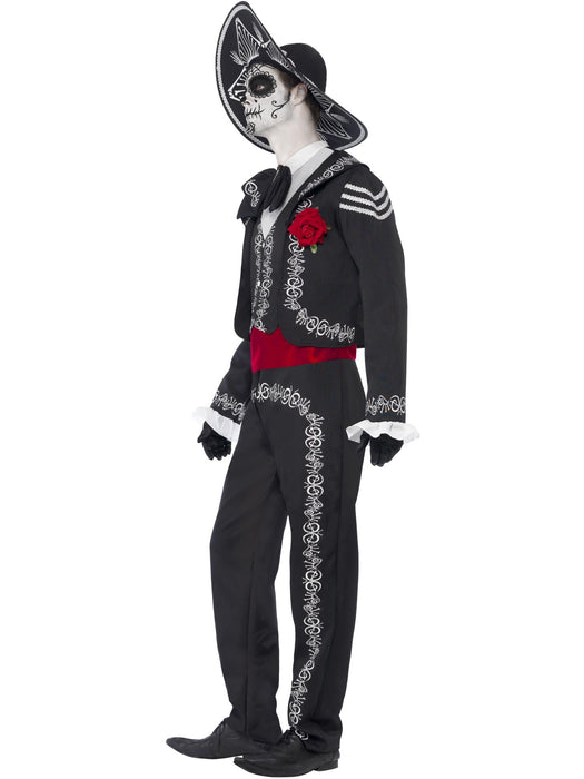Buy Day of the Dead Senor Bones Costume for Adults from Costume Super Centre AU