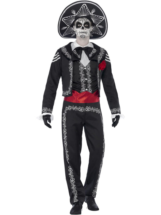 Buy Day of the Dead Senor Bones Costume for Adults from Costume Super Centre AU