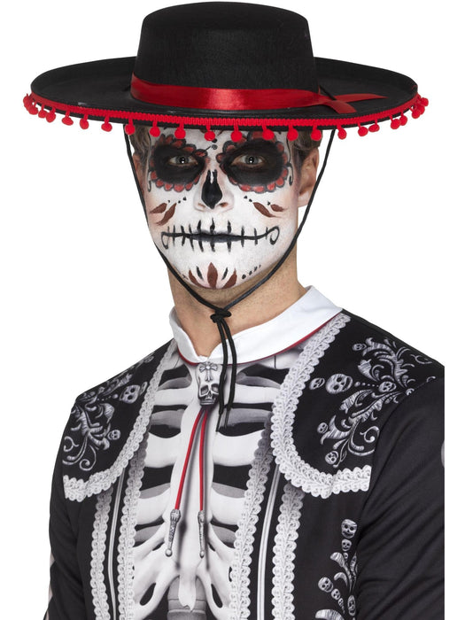 Buy Day of the Dead Senor Hat for Adults from Costume Super Centre AU