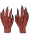 Buy Devil Hands Latex Gloves for Adults from Costume Super Centre AU