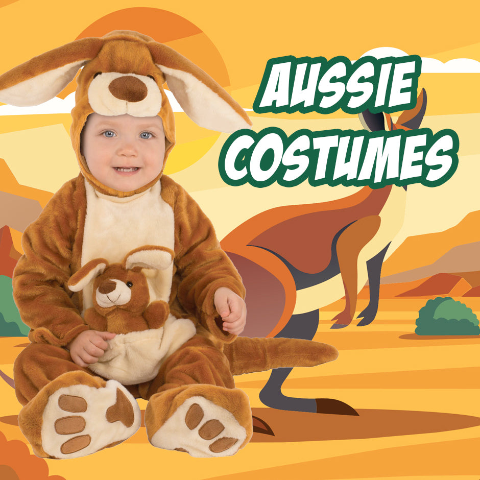 Celebrate your favourite things about Australia with these Aussie themes costumes. Shop online at Costume Super Centre Australia