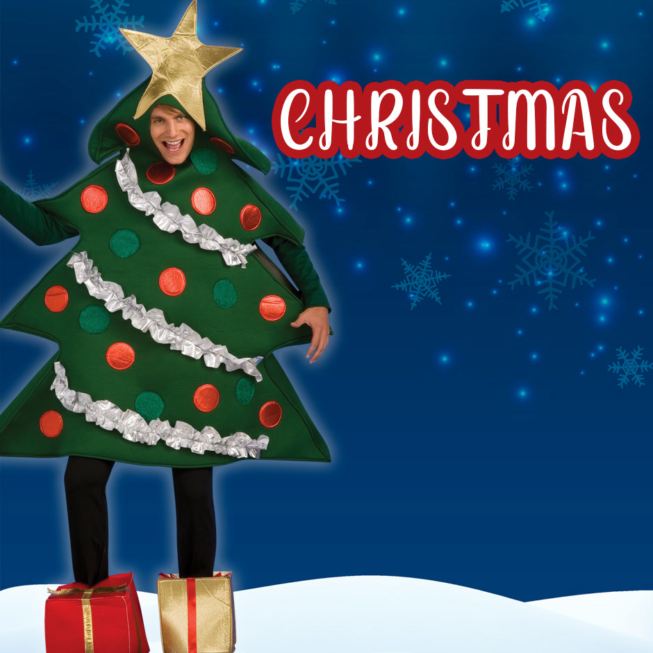 Find Christmas outfits for your Christmas party online at Costume Super Centre Australia