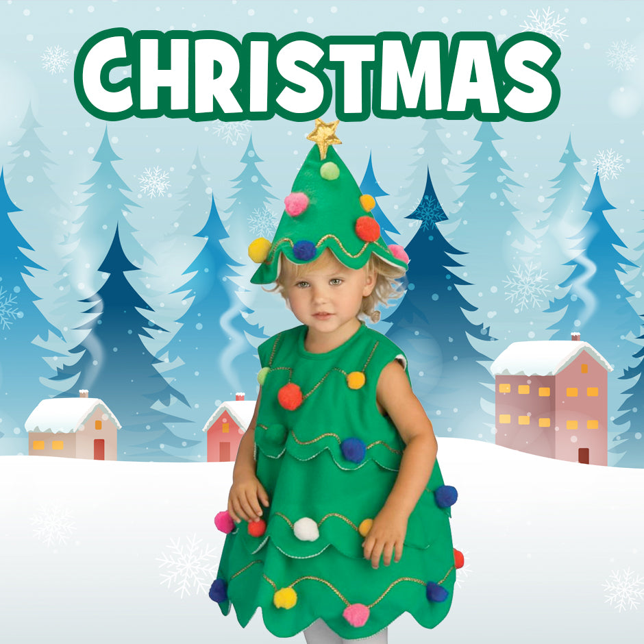 Start getting into the Christmas spirit with Christmas costumes for the whole family. Order online at Costume Super Centre Australia
