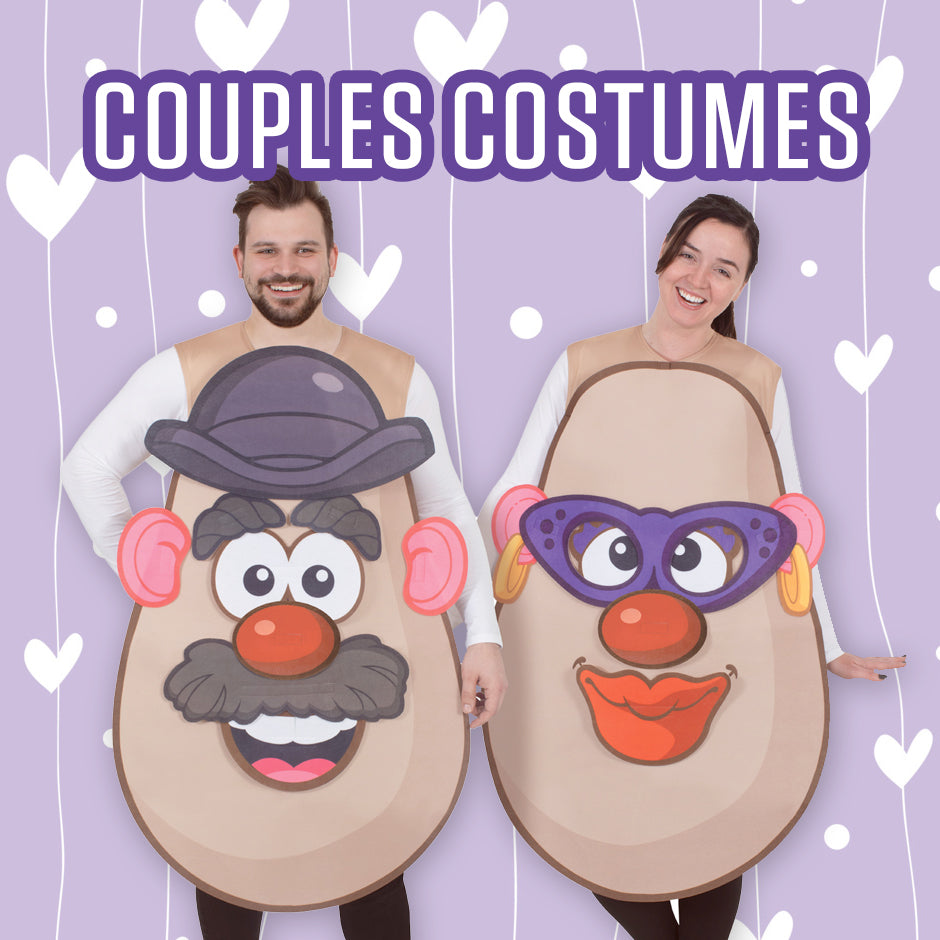 Couple goals for 2026 - spend Valentine's Day in matching costumes! Order online at Costume Super Centre Australia
