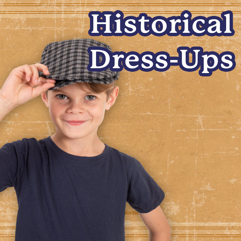 Find historical dress-up options on at Costume Super Centre Australia - delivered fast so you can step back in time!