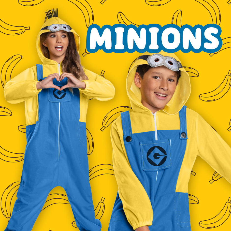 It's time to Minion-up! Grab an official Minions costume online at Costume Super Centre Australia