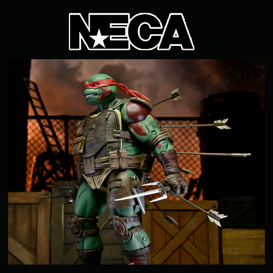 New to pre-order! First to Fall Raphael from TMNT The Last Ronin is headed to Australia and available to pre-order now at Costume Super Centre Australia. Check out our great range of NECA action figures now