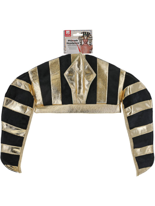 Buy Egyptian Pharaoh Black & Gold Headpiece for Adults from Costume Super Centre AU