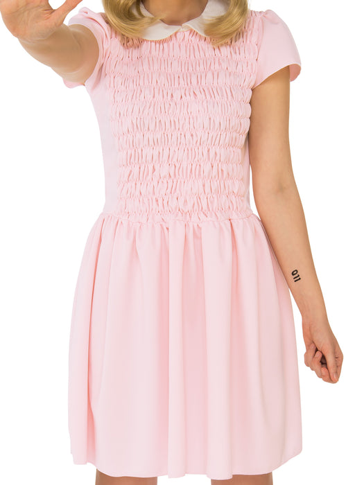 Buy Eleven Pink Dress Costume for Adults - Netflix Stranger Things from Costume Super Centre AU