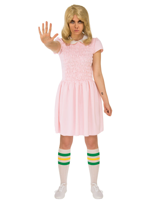 Buy Eleven Pink Dress Costume for Adults - Netflix Stranger Things from Costume Super Centre AU