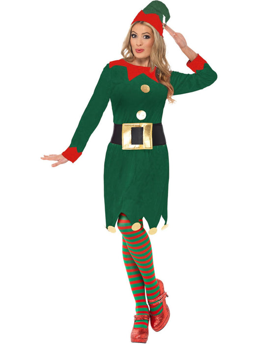 Buy Elf Green Dress Costume for Adults from Costume Super Centre AU