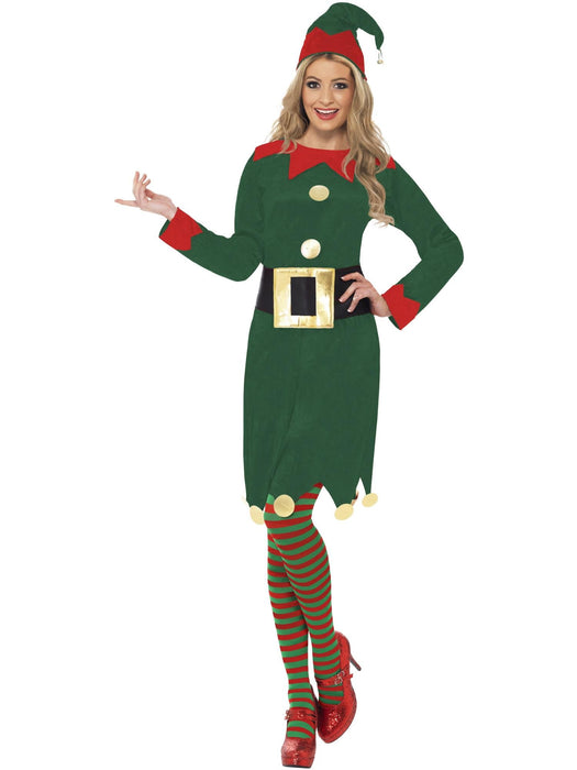 Buy Elf Green Dress Costume for Adults from Costume Super Centre AU