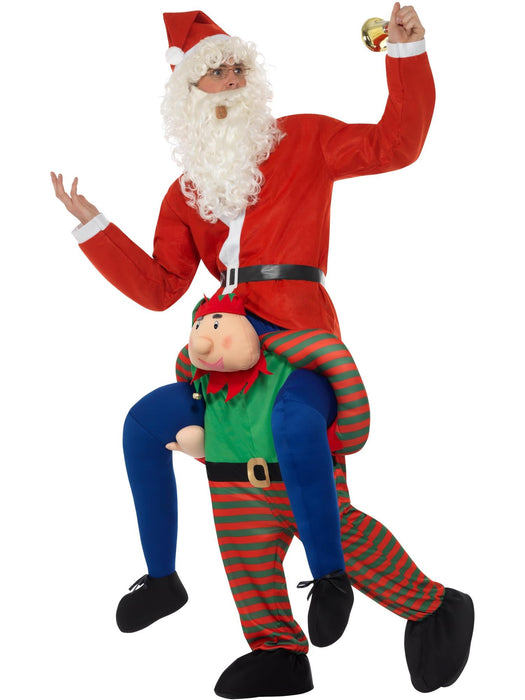 Buy Elf Piggy Back Costume for Adults from Costume Super Centre AU