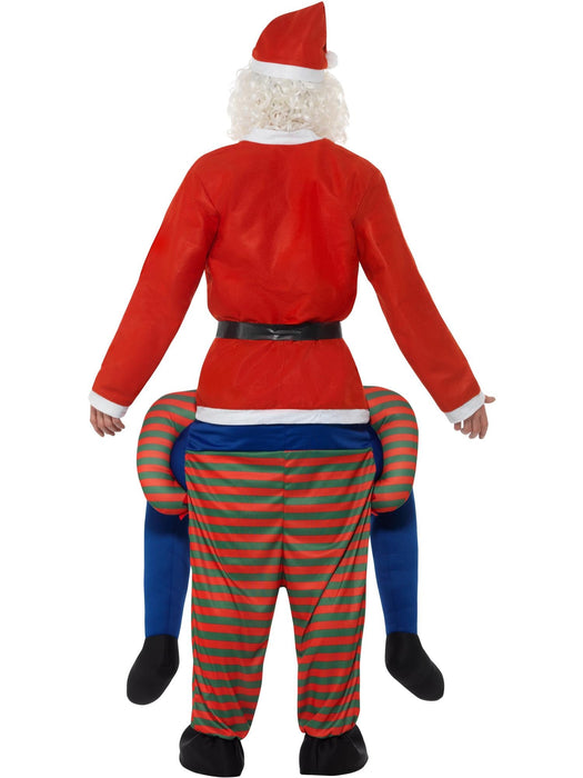Buy Elf Piggy Back Costume for Adults from Costume Super Centre AU