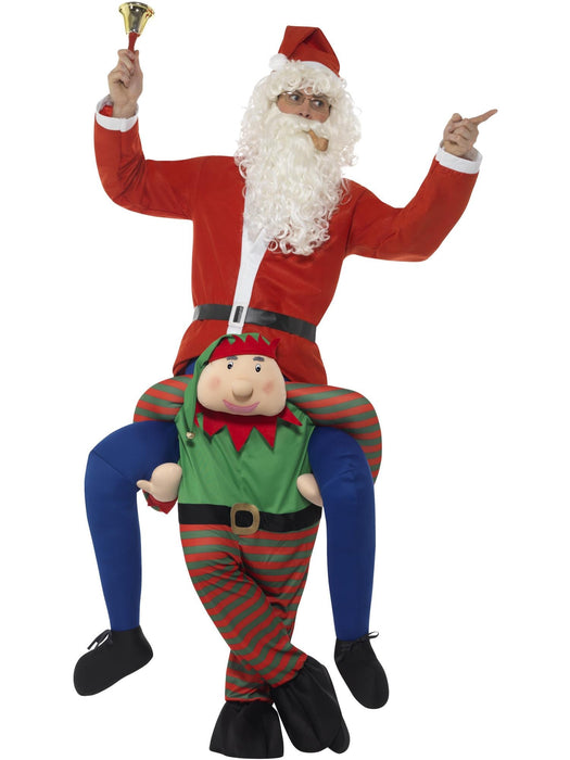 Buy Elf Piggy Back Costume for Adults from Costume Super Centre AU