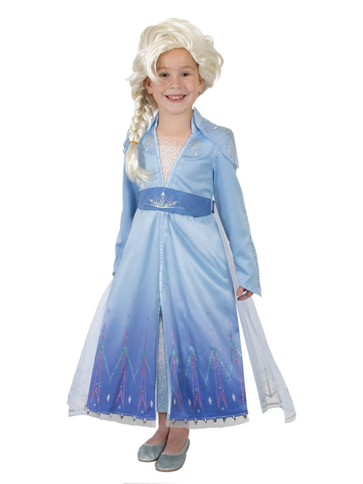 Buy Elsa Premium Costume with Wig for Kids - Disney Frozen 2 from Costume Super Centre AU
