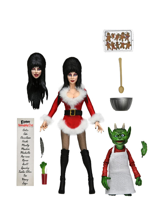 Buy Elvira Very Scary Christmas - 8” Clothed Action Figure - Elvira - NECA Collectibles from Costume Super Centre AU