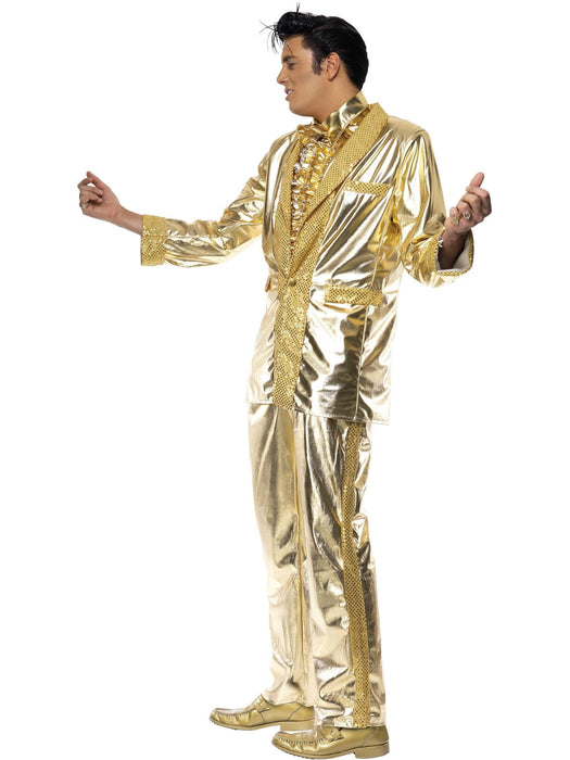 Buy Elvis Gold Costume for Adults - Elvis Presley from Costume Super Centre AU