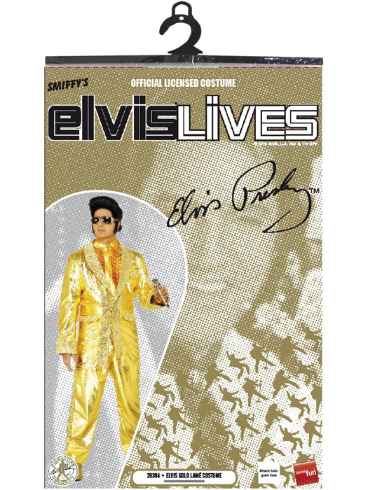 Buy Elvis Gold Costume for Adults - Elvis Presley from Costume Super Centre AU