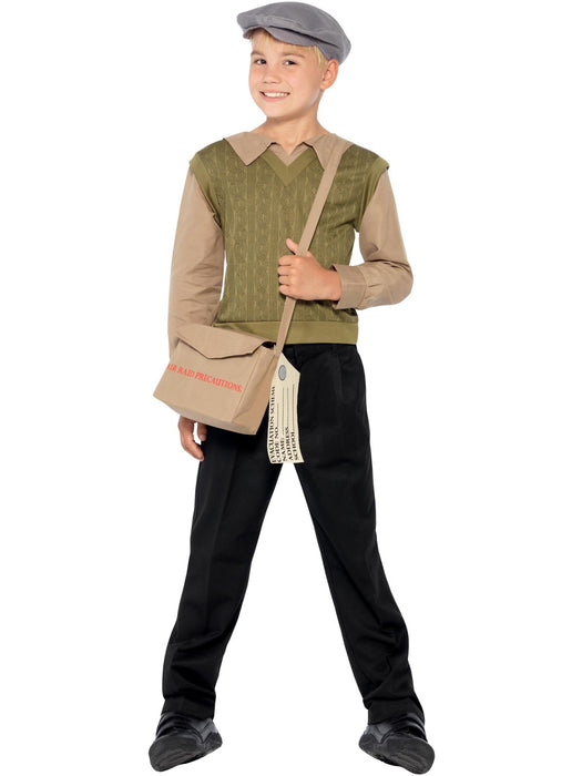 Buy Evacuee Boy Accessory Kit for Kids from Costume Super Centre AU