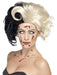 Buy Evil Madame Black & White Wig for Adults from Costume Super Centre AU