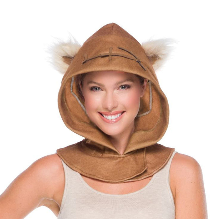 Buy Ewok Hood for Adults - Disney Star Wars from Costume Super Centre AU
